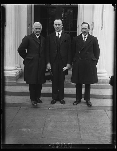 Irish leaders at White House, Barry M. Egan, MacWhite, Sean French