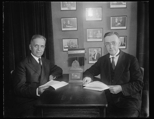 Faik Konitya [i.e. Konitsa], Min. Albania Left and C.E. McGuire