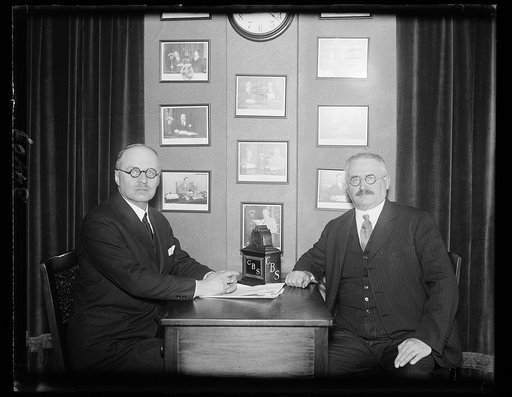 Norway-H.H. Baehke and Mr. Wallace at CBS