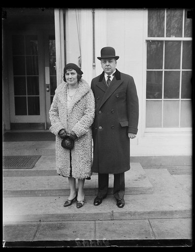 Gov. of Michigan with Mrs. Wilbert M. Brucker who were presented to Pres. Hoover, 1/26/31 [White House, Washington, D.C.