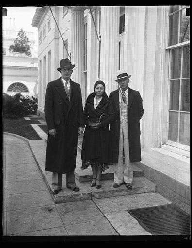 White House visitors, Washington, D.C.