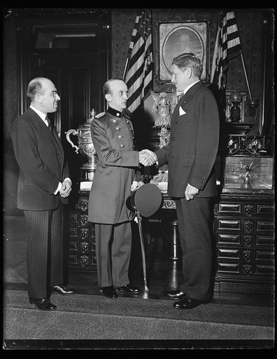 Patrick J. Hurley, right