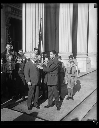 John Nance Garner and scouts