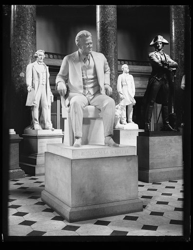 Statue of Robert M. LaFollette, Statuary Hall, U.S. Capitol, Washington, D.C.