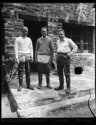 Men wearing fishing boots