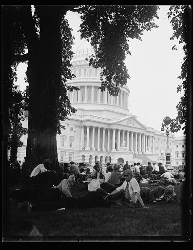 Group in front of U.S. Capitol, Washington, D.C.