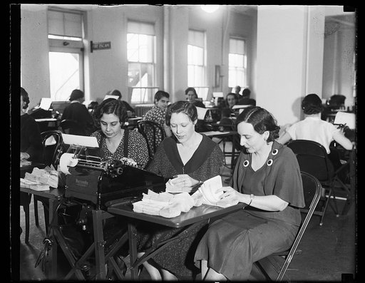 Women working in office