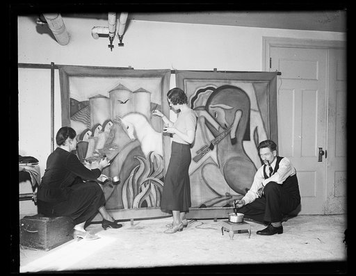 Mural painting