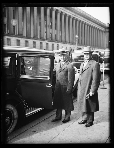 Men at automobile. Washington, D.C.