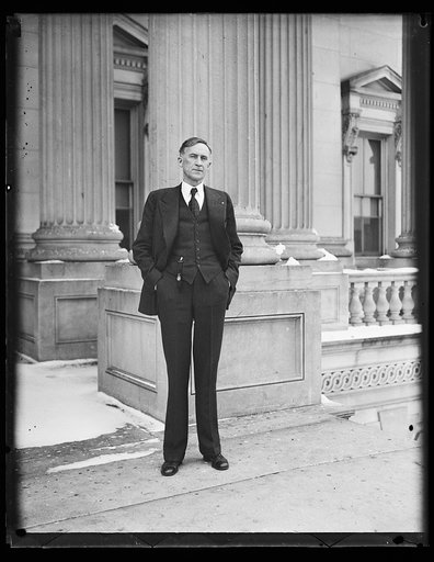 Man at U.S. Capitol, Washington, D.C.