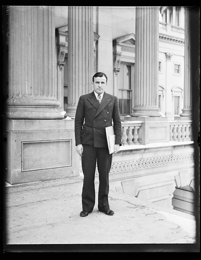 Man at U.S. Capitol, Washington, D.C.