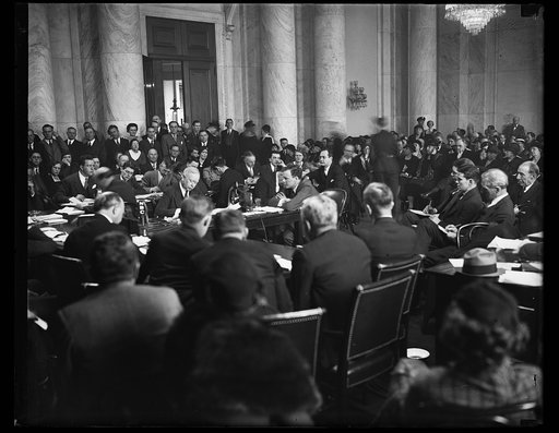 Congressional hearing with Charles Lindbergh?