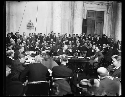 Congressional hearing with Charles Lindbergh?
