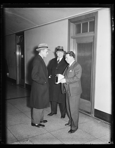 Harry Hopkins, left