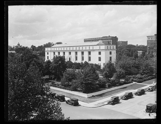 New science bldg., 20th and Constitution Ave.