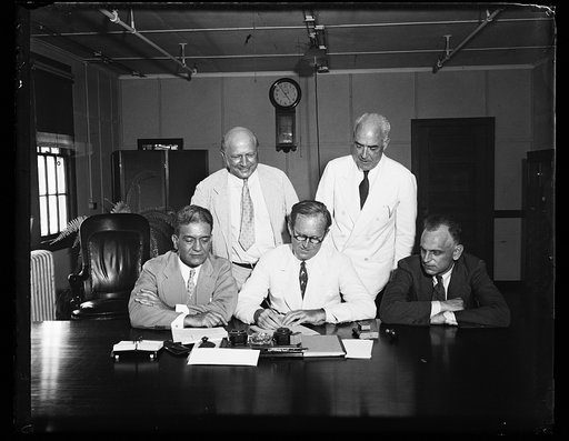 Group: Joseph Kennedy, center