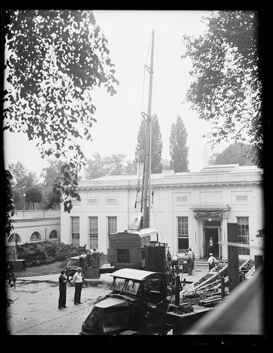 Crane at White House, Washington, D.C.
