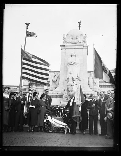 Ceremony at Columbus Fountain, Union Station, Washington, D.C.