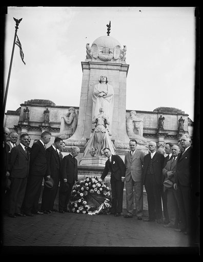Ceremony at Columbus Fountain, Union Station, Washington, D.C.