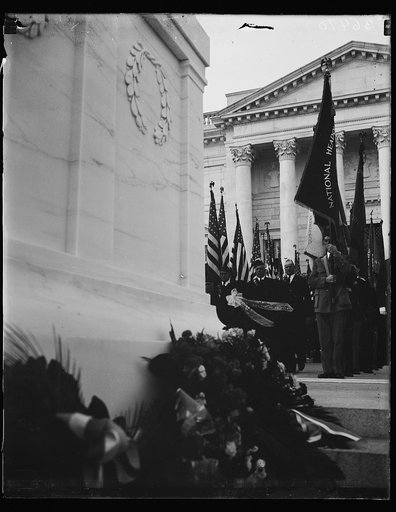 Ceremony at Tomb of the Unknown Soldier, Arlington National Cemetery, Arlington, Virginia