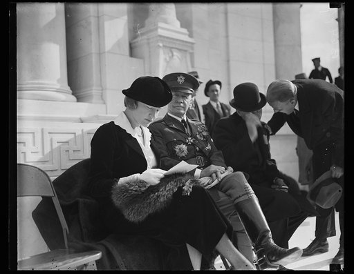Ceremony at Arlington National Cemetery, Arlington, Virginia