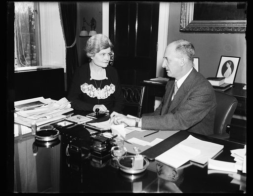 Josephine Roche and Henry Morgenthau
