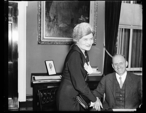 Josephine Roche and  Henry Morgenthau
