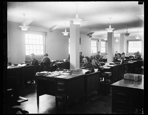 Women working in office