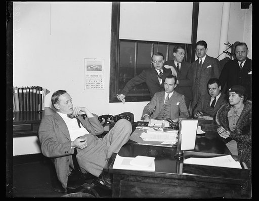 Harry Hopkins, left