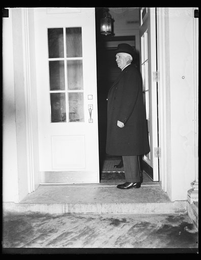 Man at White House, Washington, D.C.