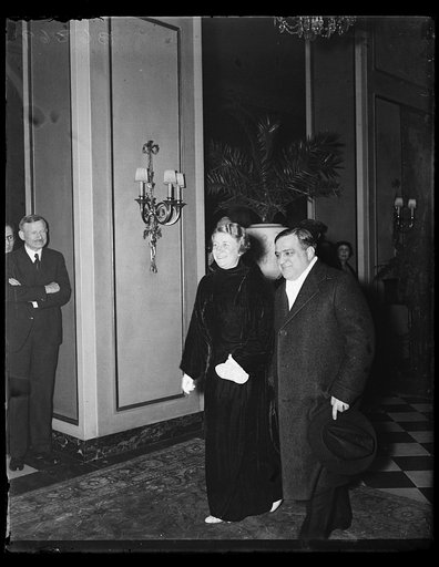Fiorello La Guardia, right