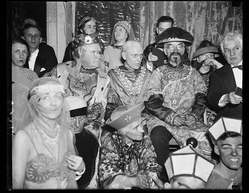 Judges at Bal Boheme. These judges, presiding at the Bal Boheme in Washington Monday night, are, from the left, Clifford K. Berryman, C. Powell Minnigerode and Charles Bittinger. 2/4/35