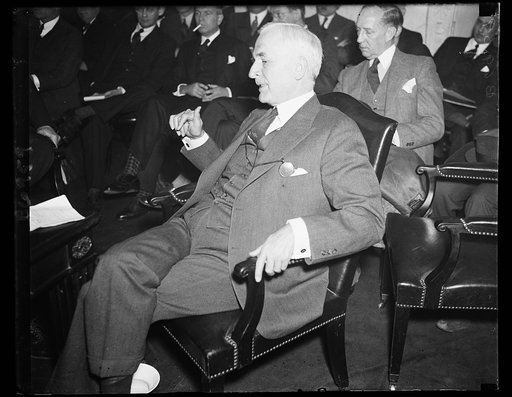 Raps selfish nationalism. Secretary of State Cordell Hull, before the Senate Agriculture Committee, criticises selfish, nationalistic policies. 1/31/35