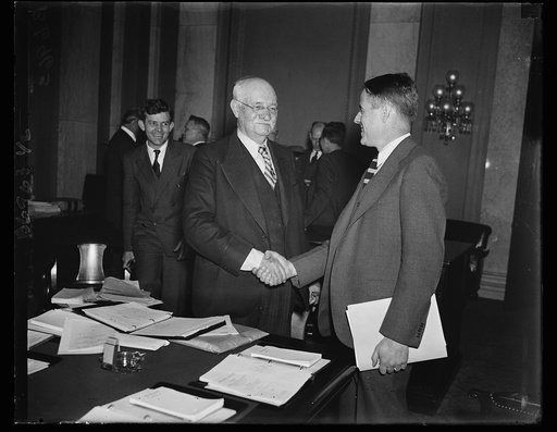 L to r: Sen Duncan Fletcher, FCA Gov. W. I. Myers