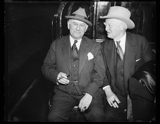John Nance Garner, right