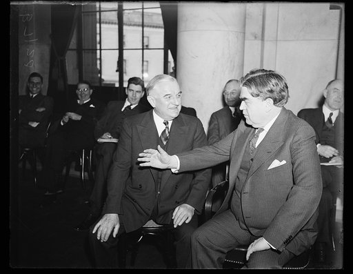 John L. Lewis, right