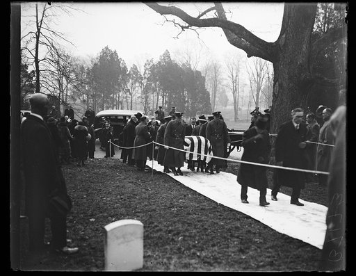 Gravesite, Oliver Wendell Holmes funeral