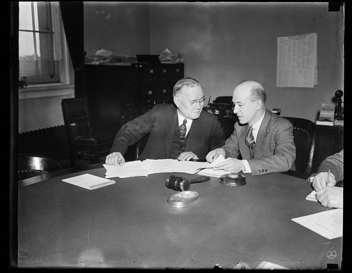 William Green, left
