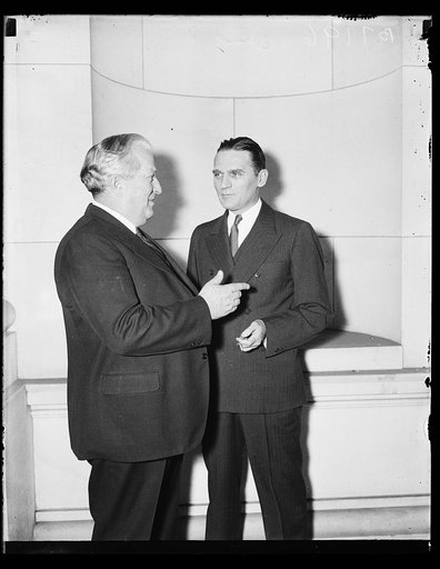 Gerald P. Nye, right