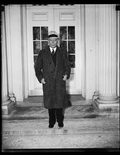 Man at White House, Washington, D.C.