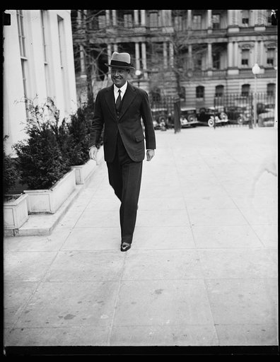 Man at White House, Washington, D.C.