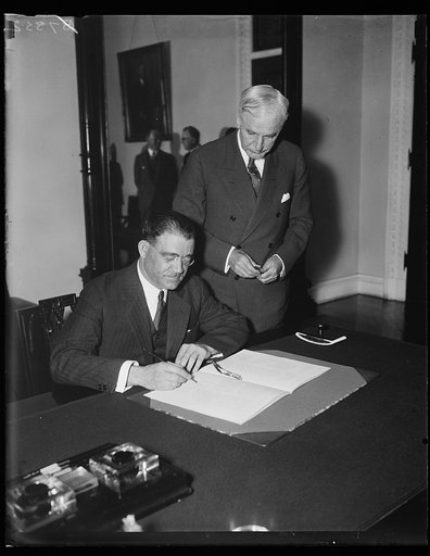 Cordell Hull? at right