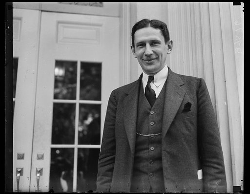 Man at White House, Washington, D.C.