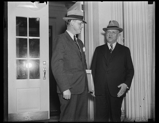Harry Hopkins and Harold Ickes