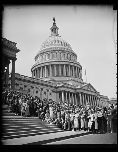 Group at U.S. Capitol, Washington, D.C.