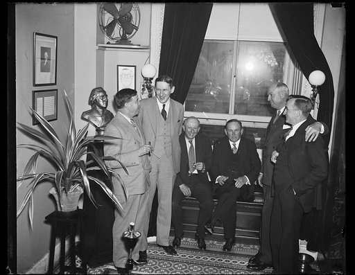 Group: Pat Harrison, Joseph Robinson and James Farley y