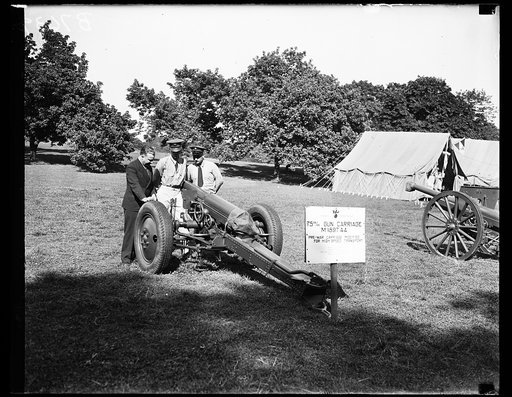 Ordnance Department gun carriage