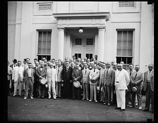 Group at White House, Washington, D.C.