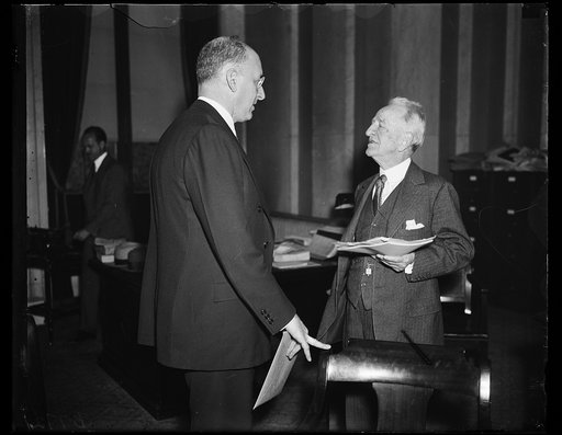 Henry Morgenthau, left