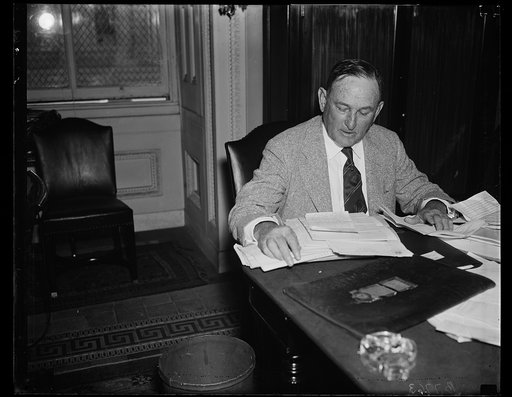 Joseph Robinson at desk
